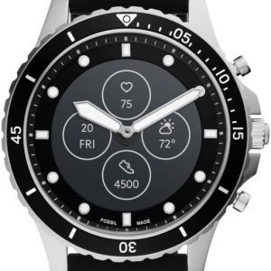 FOSSIL Fb-01 Hybrid Smartwatch Hr Smartwatch(Black Strap, Regular)